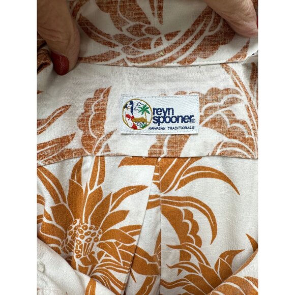 Vintage Hawaiian shirt by Reyn Spooner Hawaiian Traditionals Size XL - Picture 6 of 6